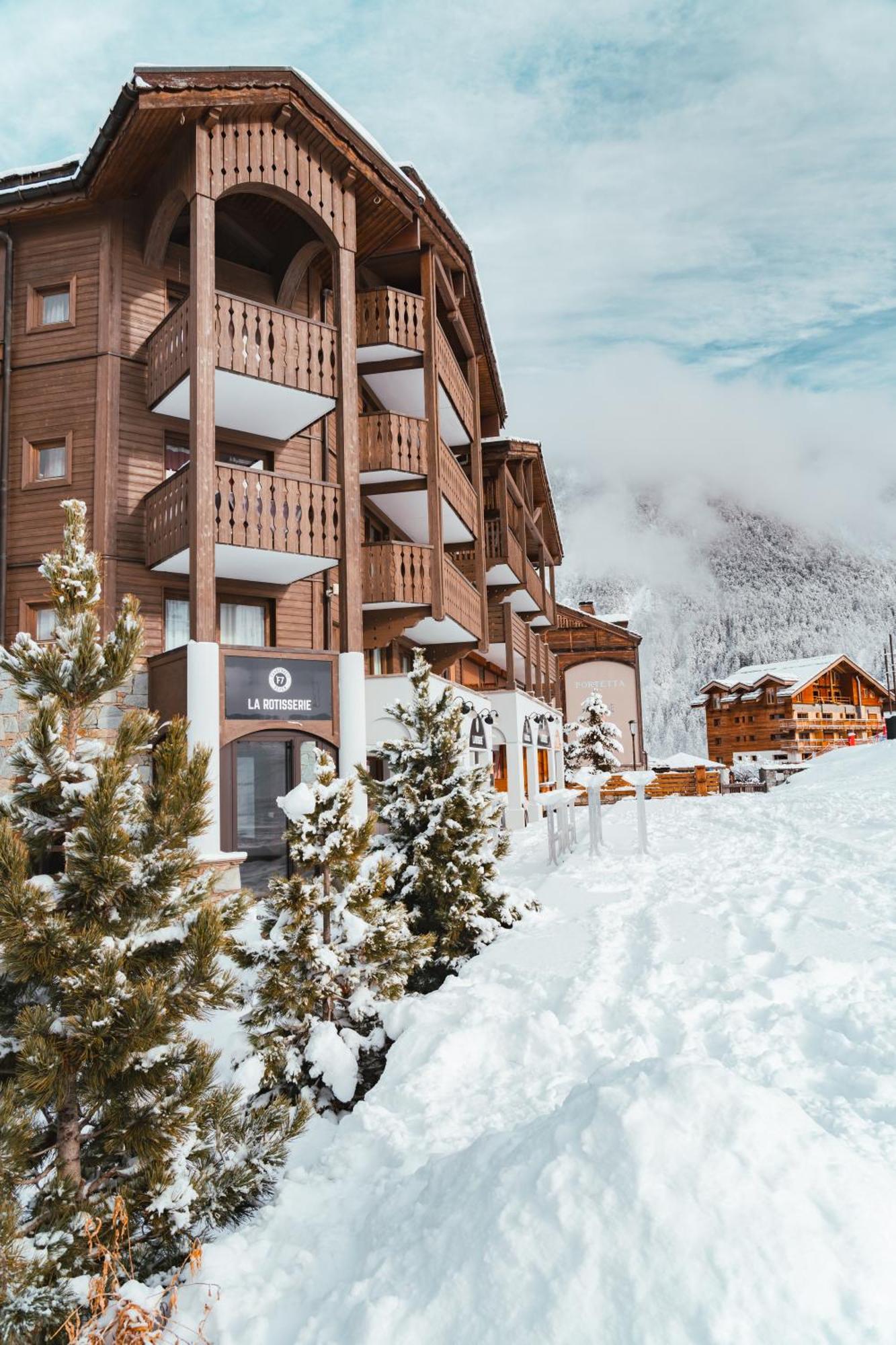 Fahrenheit Seven Courchevel Hotel Kültér fotó